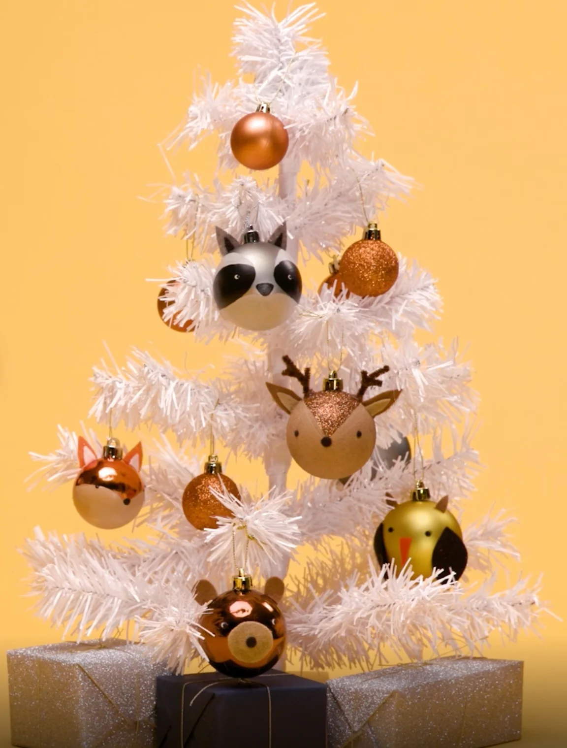 Weekend Holiday Scrap Project Woodland Creature Ornaments